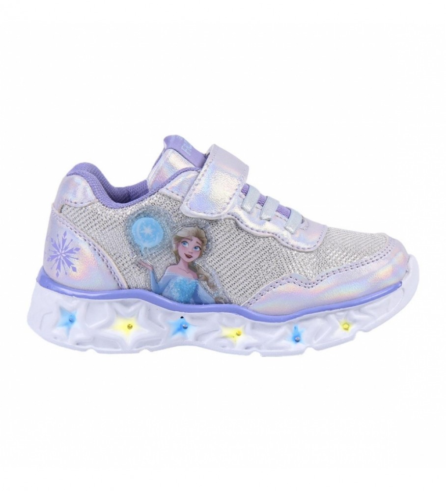 Húmedo Aprobación un poco Disney Zapatillas Con Luces Frozen II Plateado - Tienda Esdemarca calzado,  moda y complementos - zapatos de marca y zapatillas de marca
