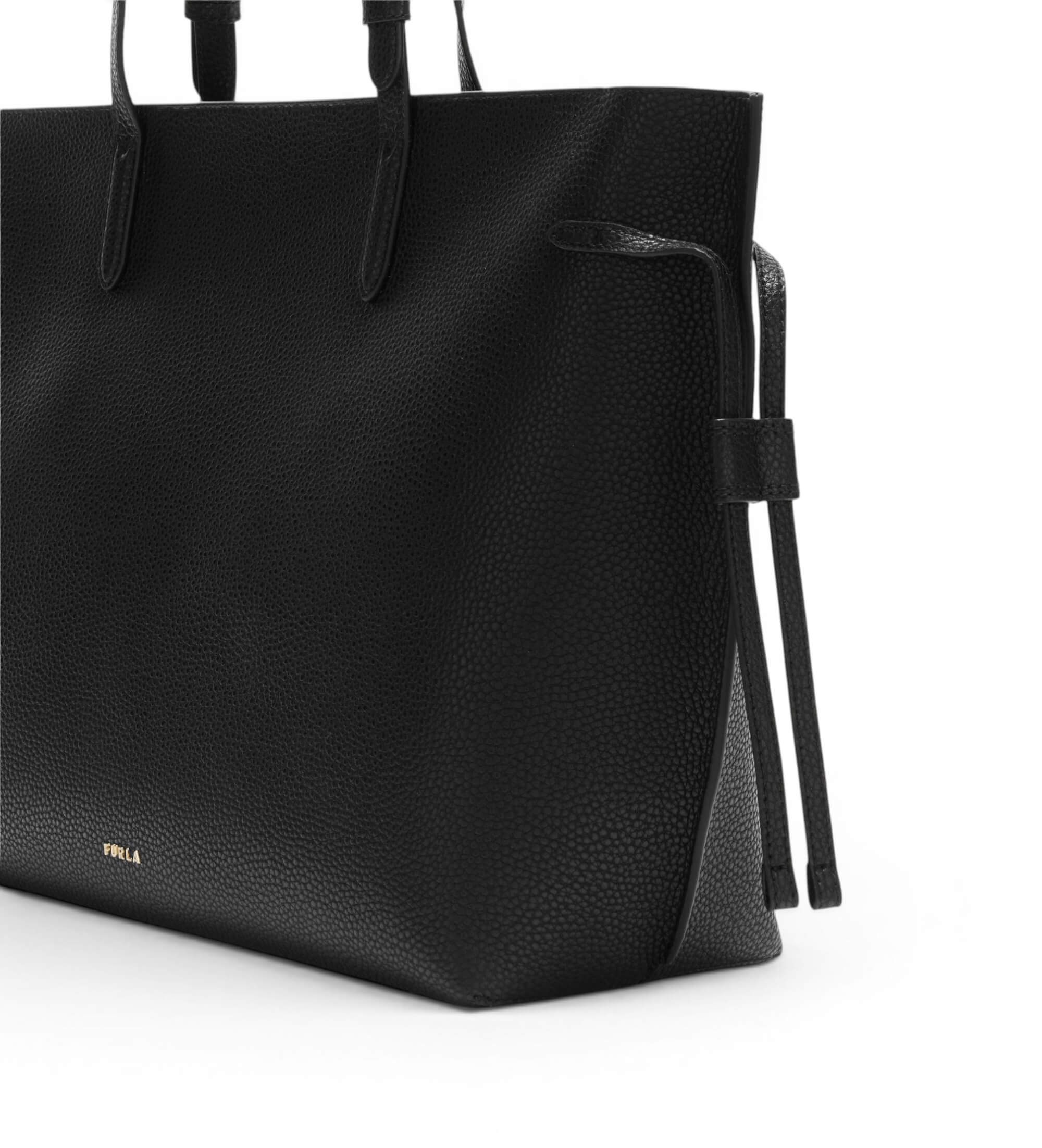 Furla Bolso de piel Tote Ava grande negro