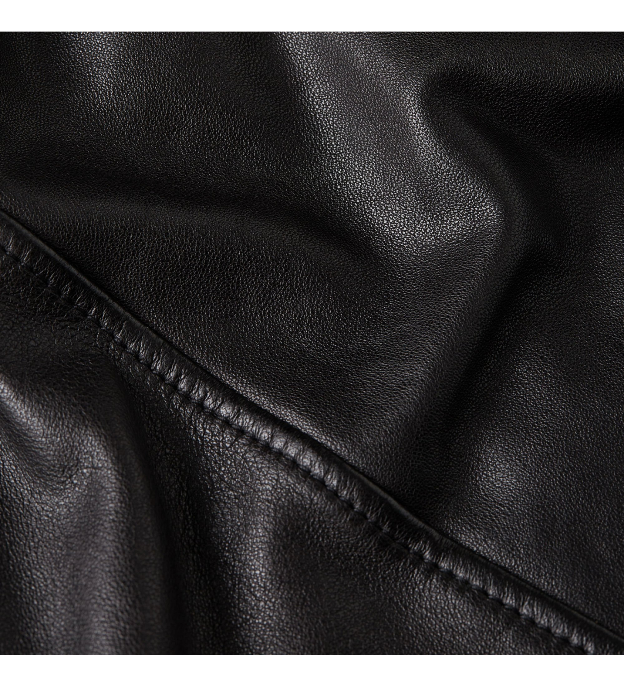 G-Star Black leather biker jacket - Esdemarca Store fashion
