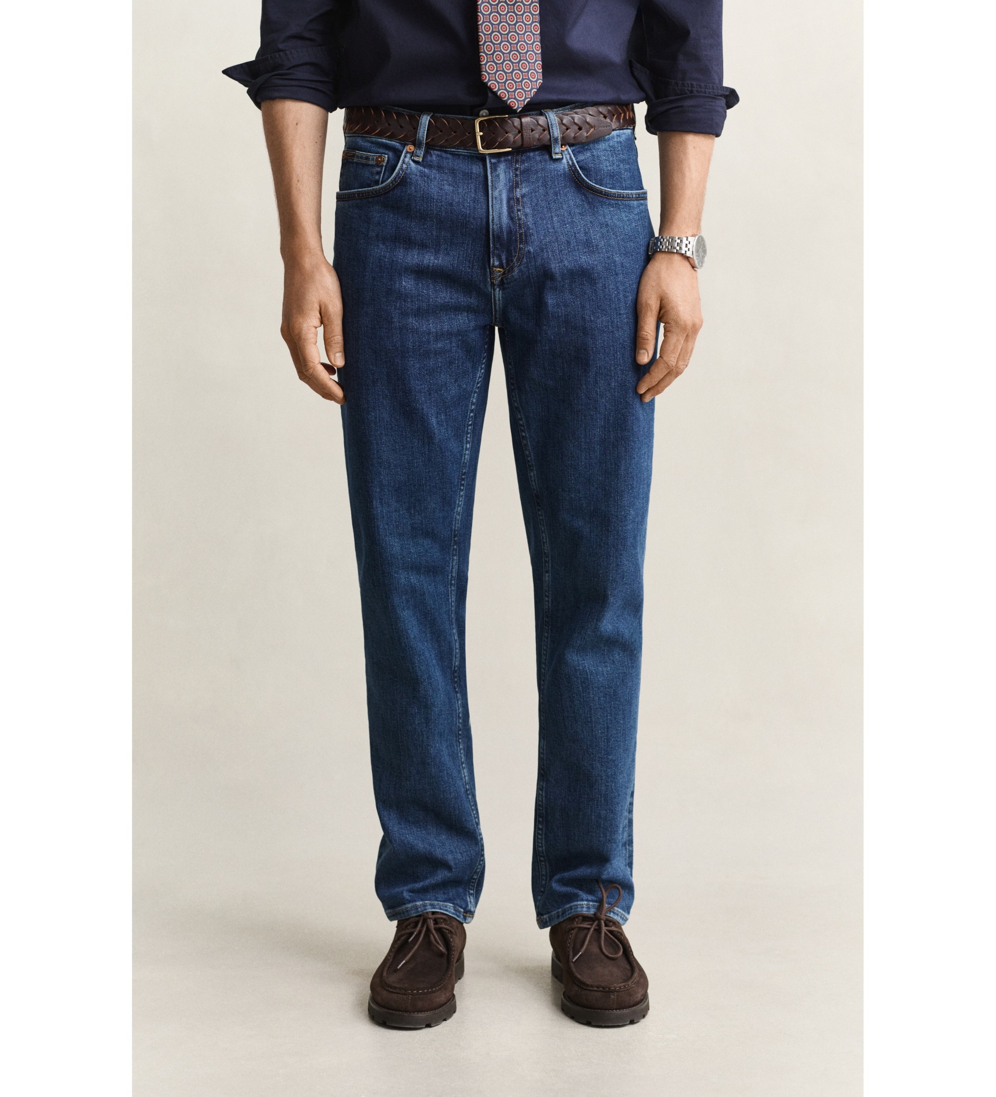 Gant Jeans regular fit lavaggio blu medio vintage