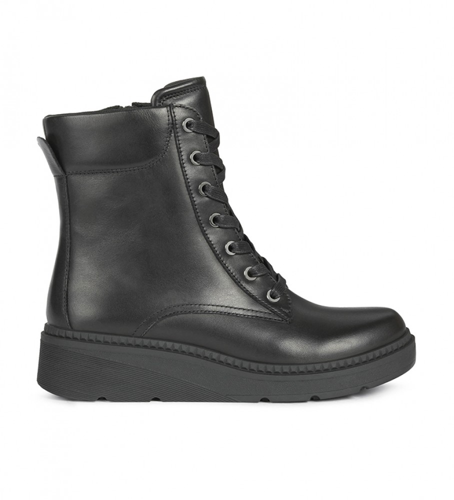 GEOX Botines de piel Nahala negro - Tienda Esdemarca calzado, moda y complementos - zapatos de marca y de marca