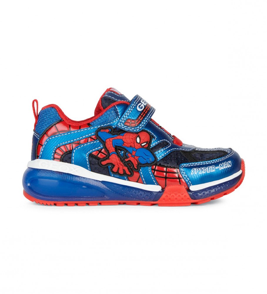 agrio Publicidad Indiferencia GEOX Zapatillas Spiderman azul - Tienda Esdemarca calzado, moda y  complementos - zapatos de marca y zapatillas de marca