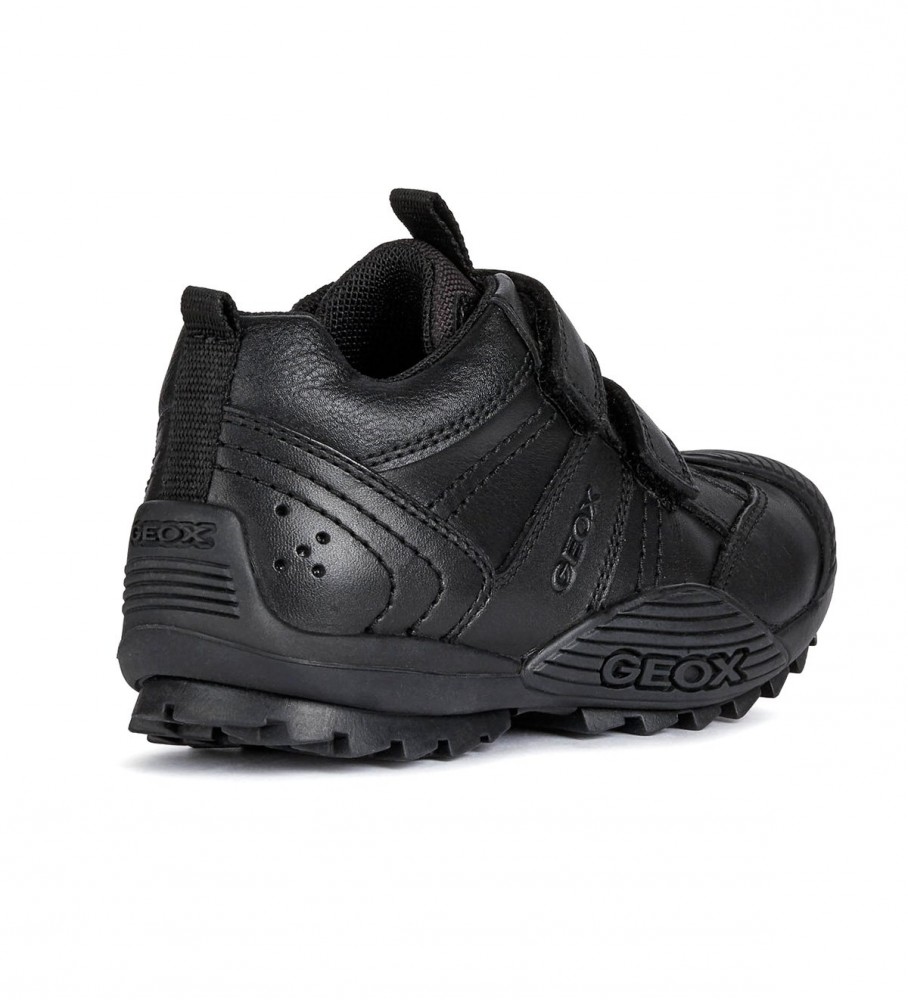 De acuerdo con brumoso Estragos GEOX Zapatos de piel Jr Savage negro - Tienda Esdemarca calzado, moda y  complementos - zapatos de marca y zapatillas de marca