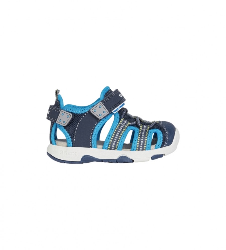 GEOX Multy blue sandals Store fashion, footwear and - best shoes and designer shoes