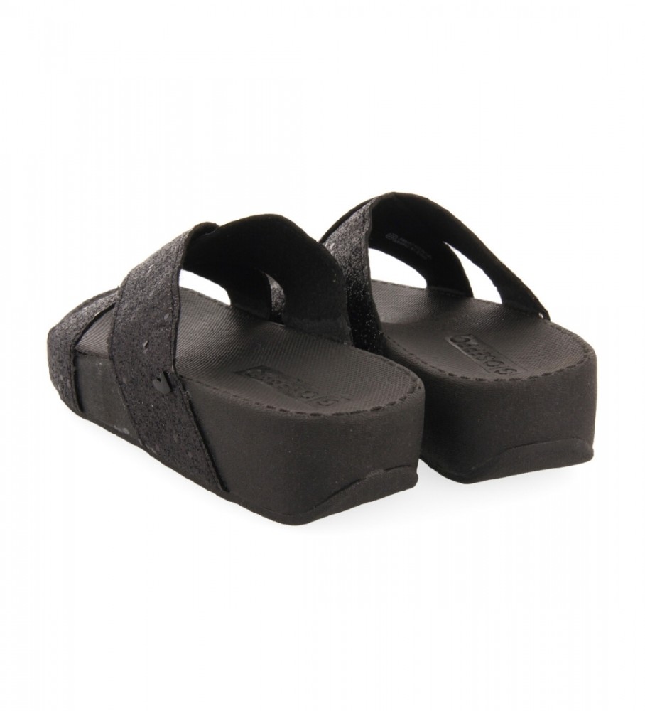 Gioseppo Chanclas Ahnape negro - Tienda Esdemarca moda, calzado y  complementos - zapatos de marca y zapatillas de marca