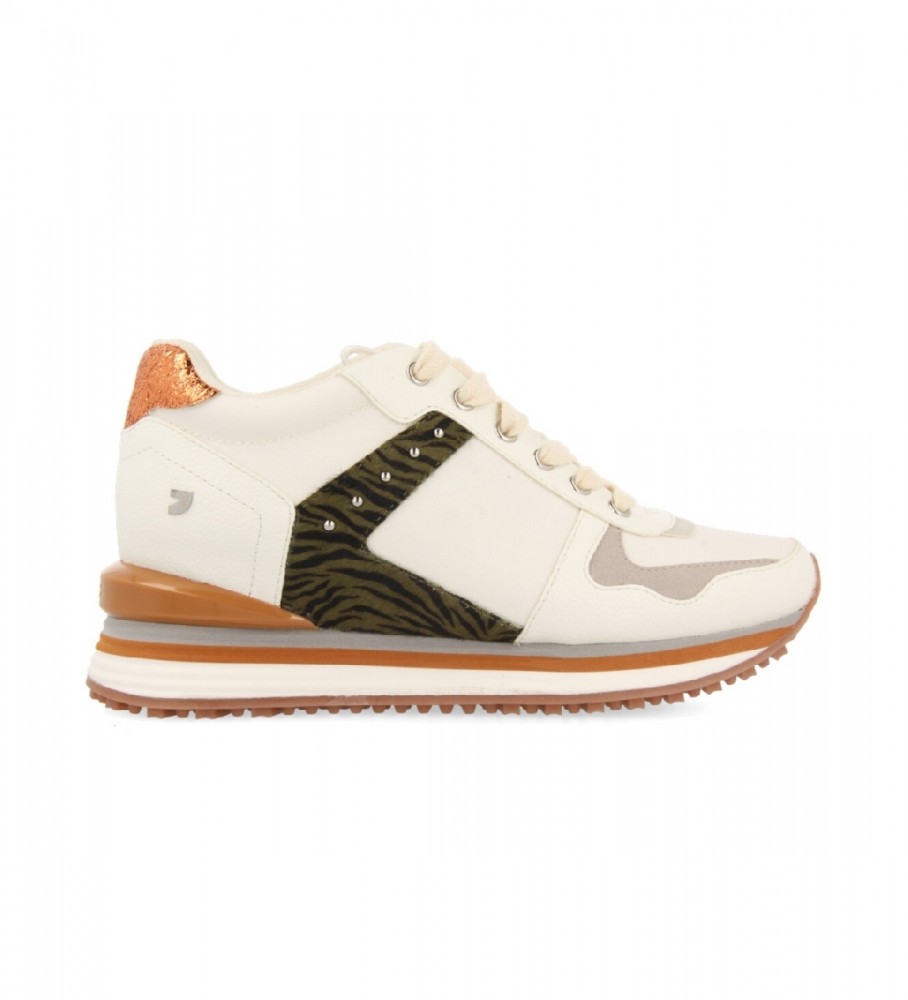 Gioseppo Zapatillas Lanuvio blanco -Altura cuña 5,8cm- Tienda moda y complementos - zapatos de marca y zapatillas de marca