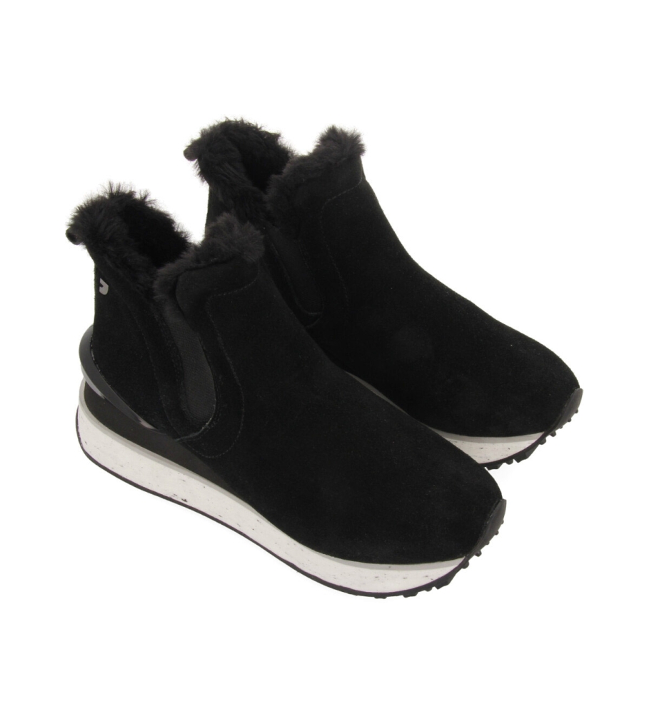 Gioseppo Zapatillas Vaksdal negro Altura cuña 5cm- Tienda