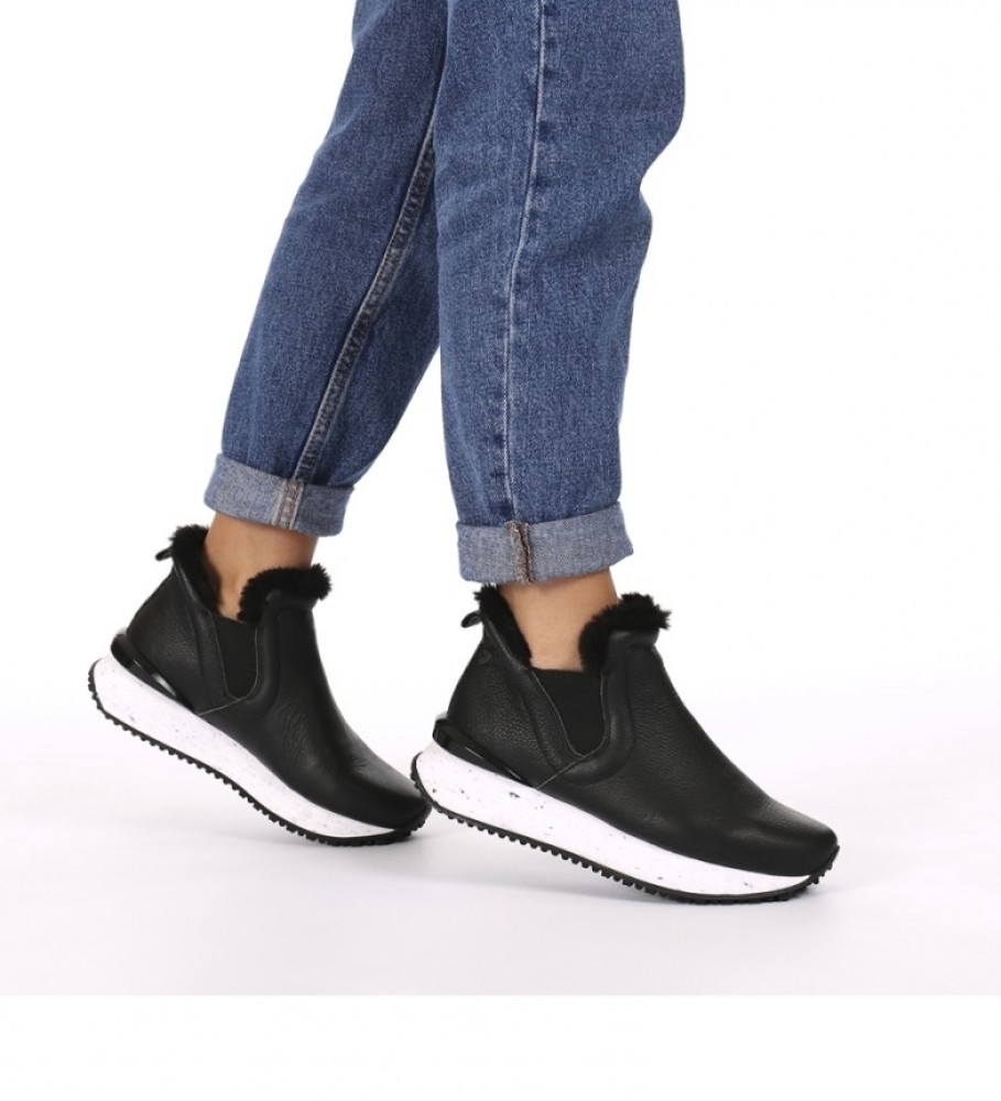 Gioseppo Fedj sneakers black - Wedge height 5cm