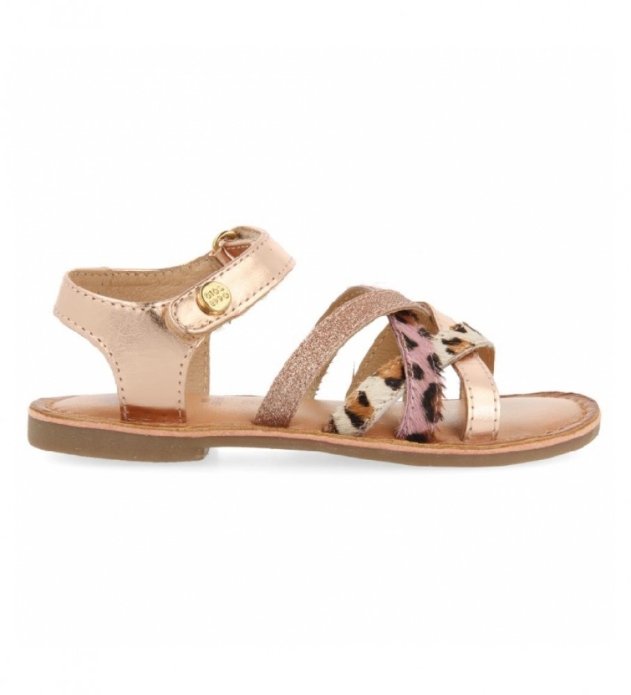 Gioseppo Sandalias de piel Verona dorado - Tienda Esdemarca moda, calzado y  complementos - zapatos de marca y zapatillas de marca