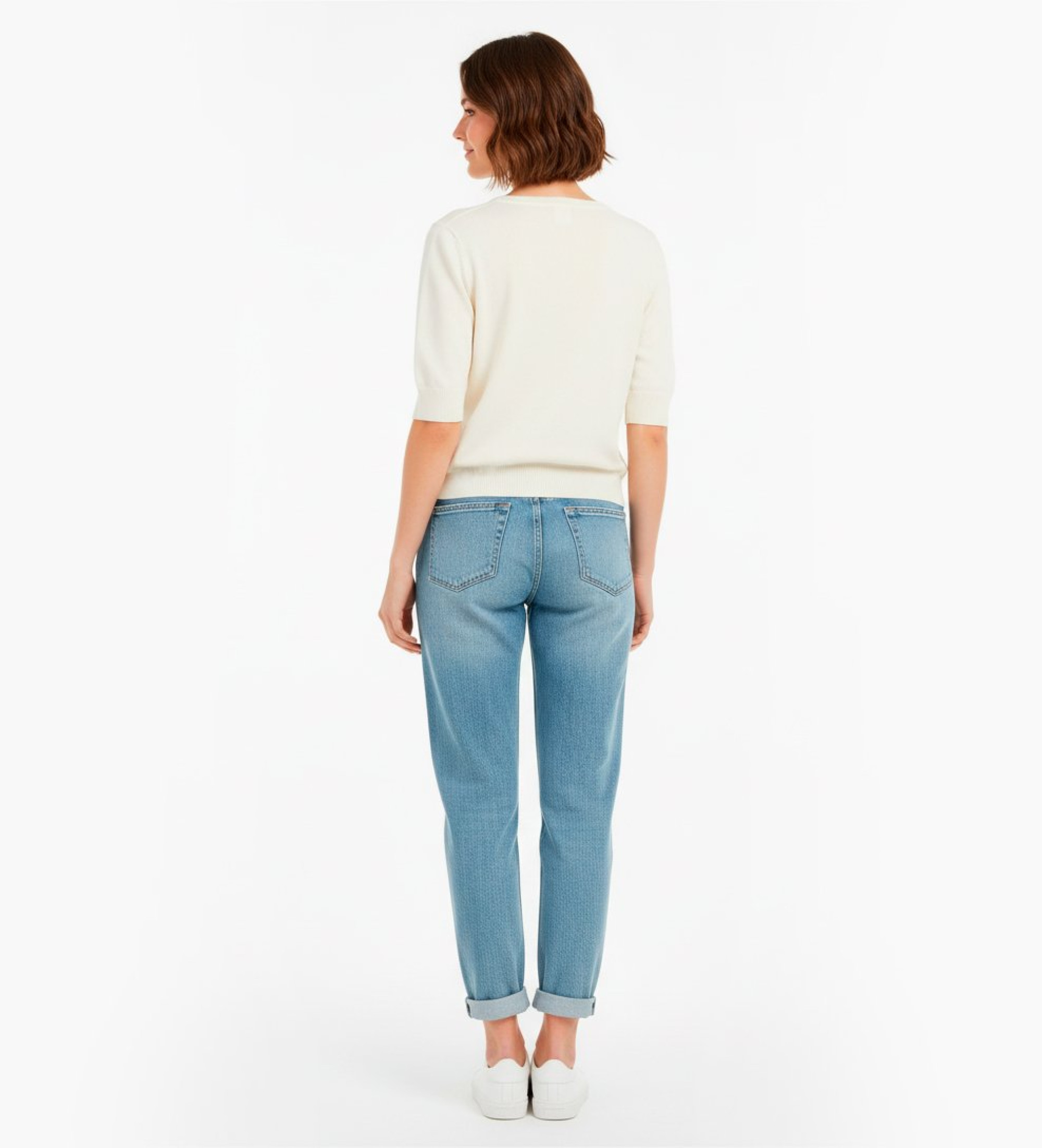 Guess Layla-jumper off-white Guess Layla-jumper off-white