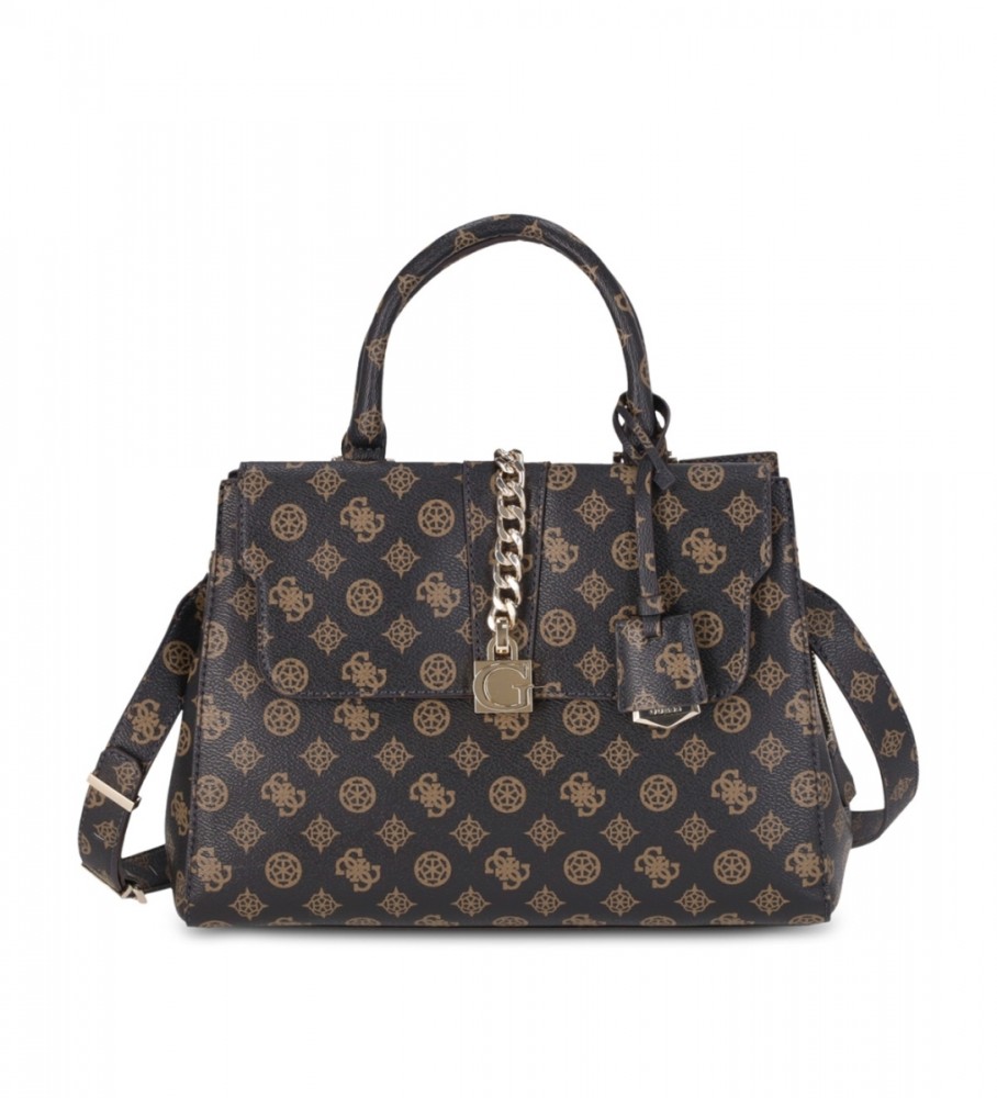 Guess Tiberia_Hwpp87_63060 brown shoulder bag - ESD Store fashion ...