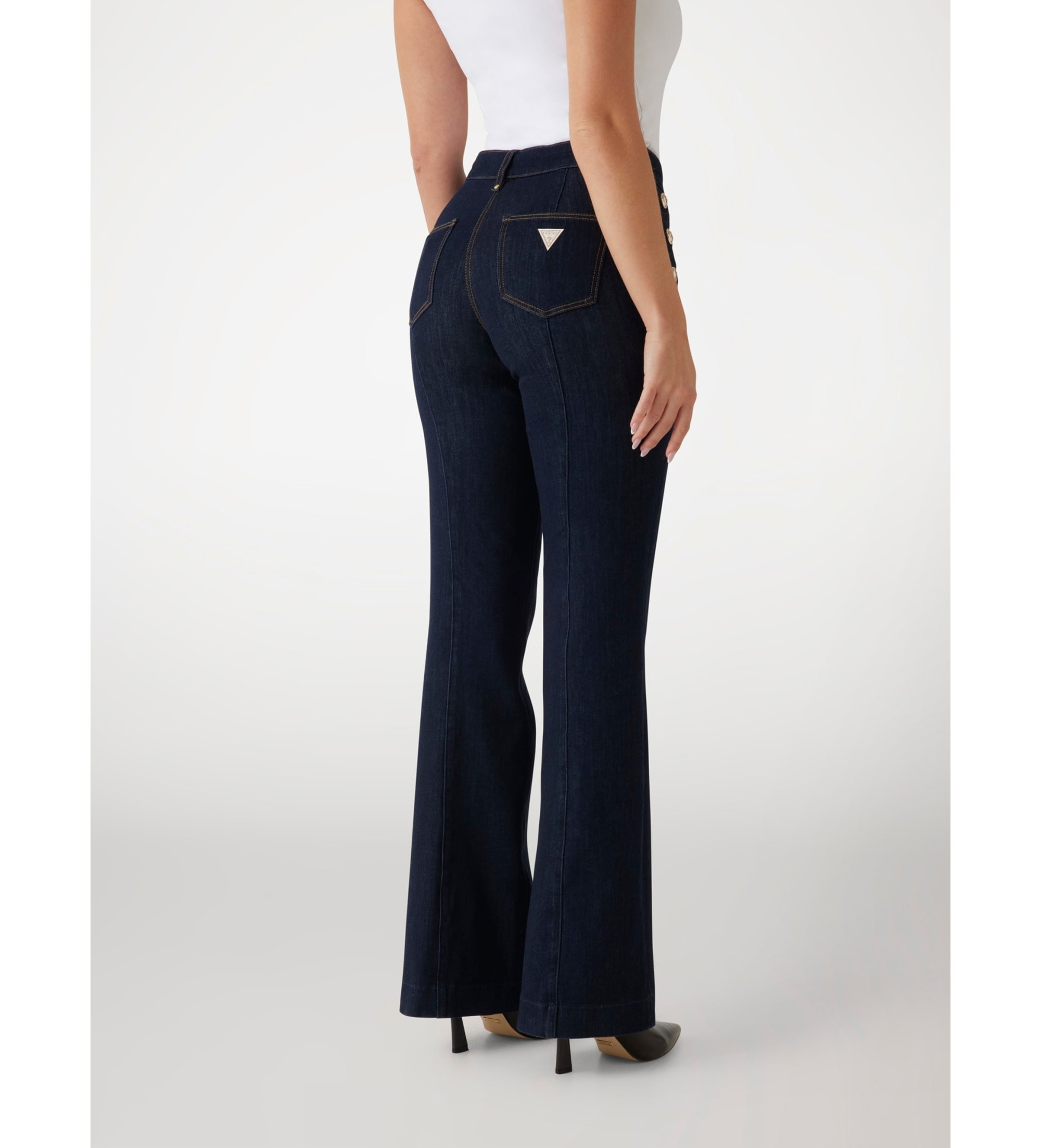 Guess New Faye marinblå chinojeans Guess New Faye marinblå chinojeans
