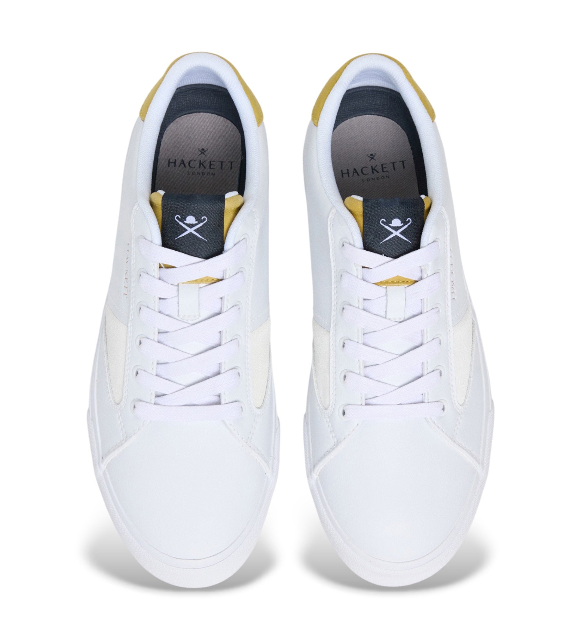 Hackett London Blake Venture Leather Sneakers white - Esdemarca Store ...