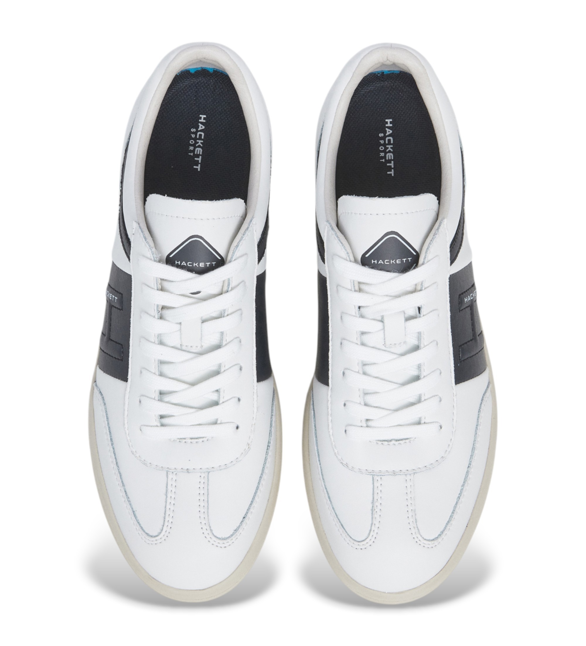 Hackett London Bond Just Læder Sneakers hvid