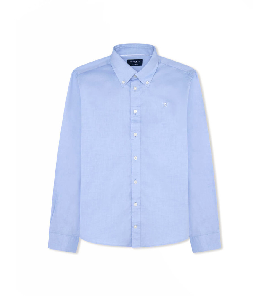 Washed Oxford Shirt - Blue