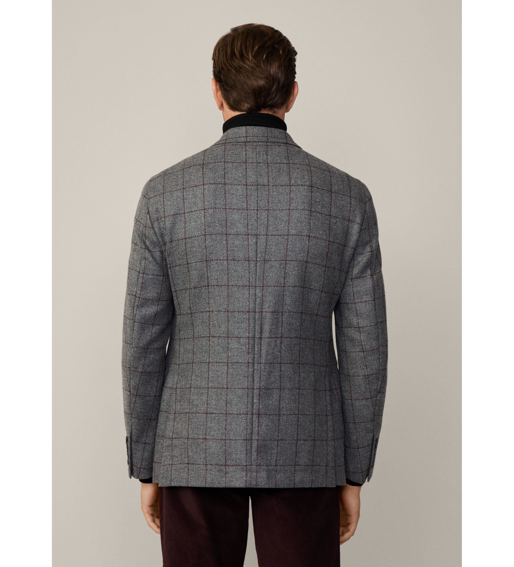 Hackett London Jacket Cash Wpane grey - Esdemarca Store fashion 