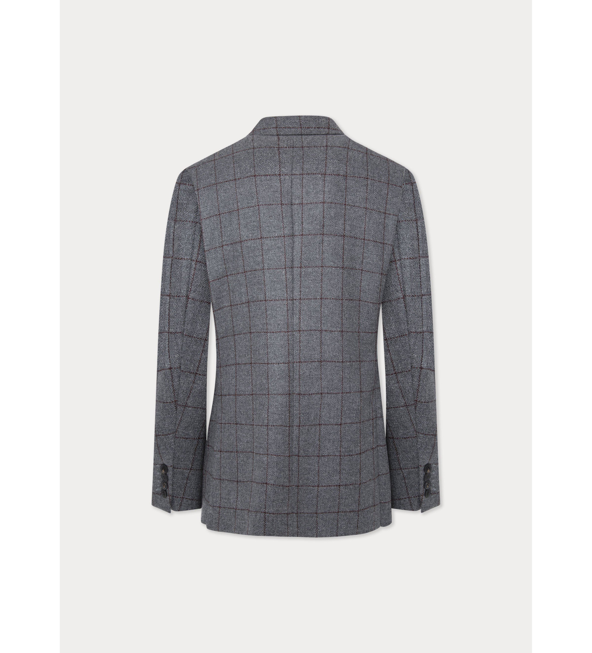 HACKETT LONDON アンコンジャケット ストレッチ グレー 46 Hackett London Jacket Cash Wpane grey - Esdemarca Store fashion