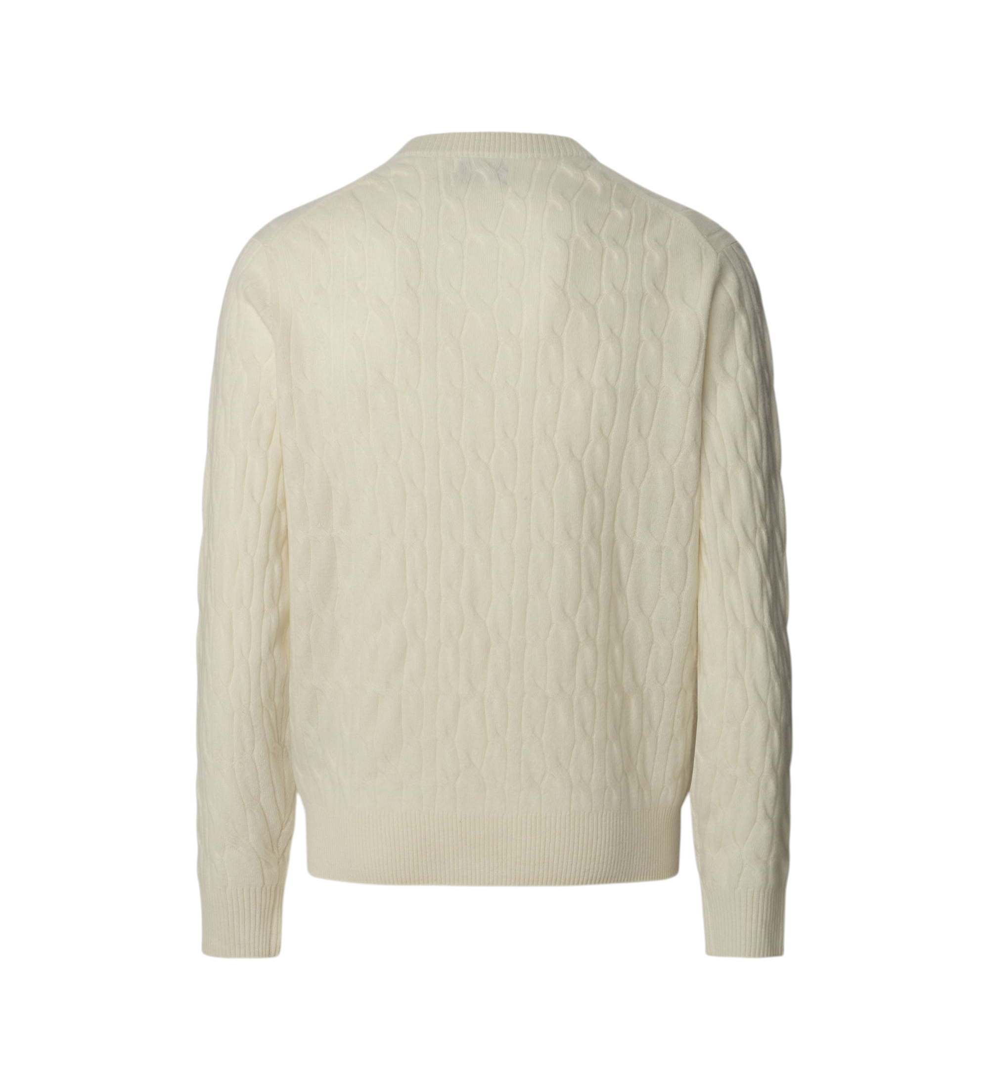 Hackett London Pulover LW Cable Crew beige Hackett London Pulover LW Cable Crew beige
