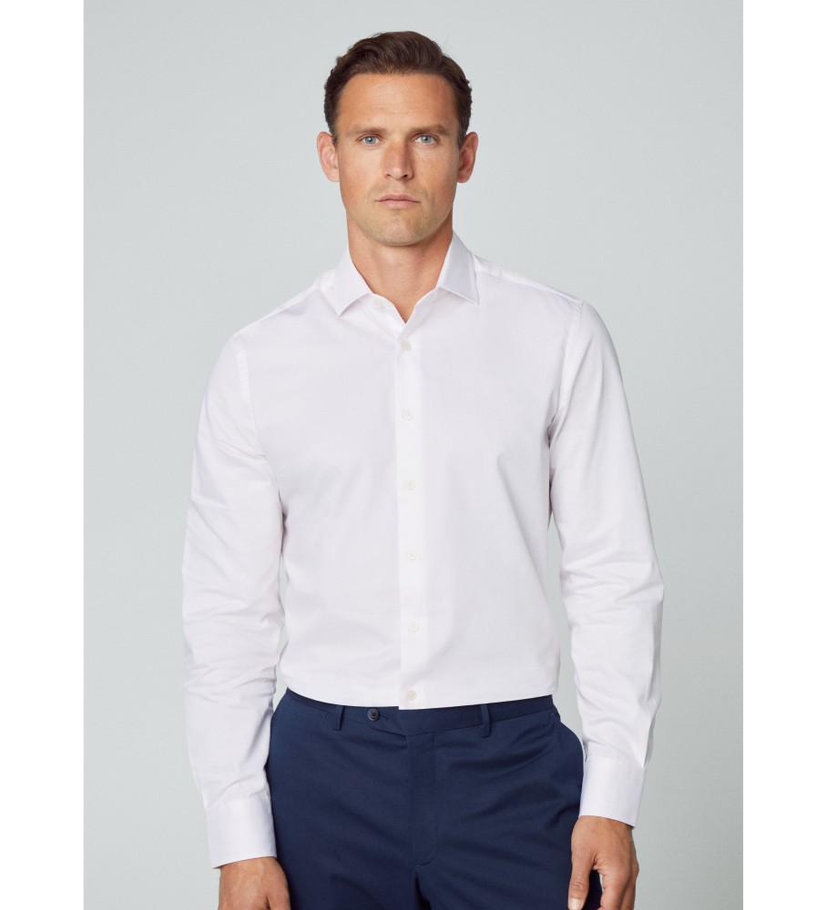 Hackett Shirt Slim Stripes white - ESD Store fashion, footwear and ...