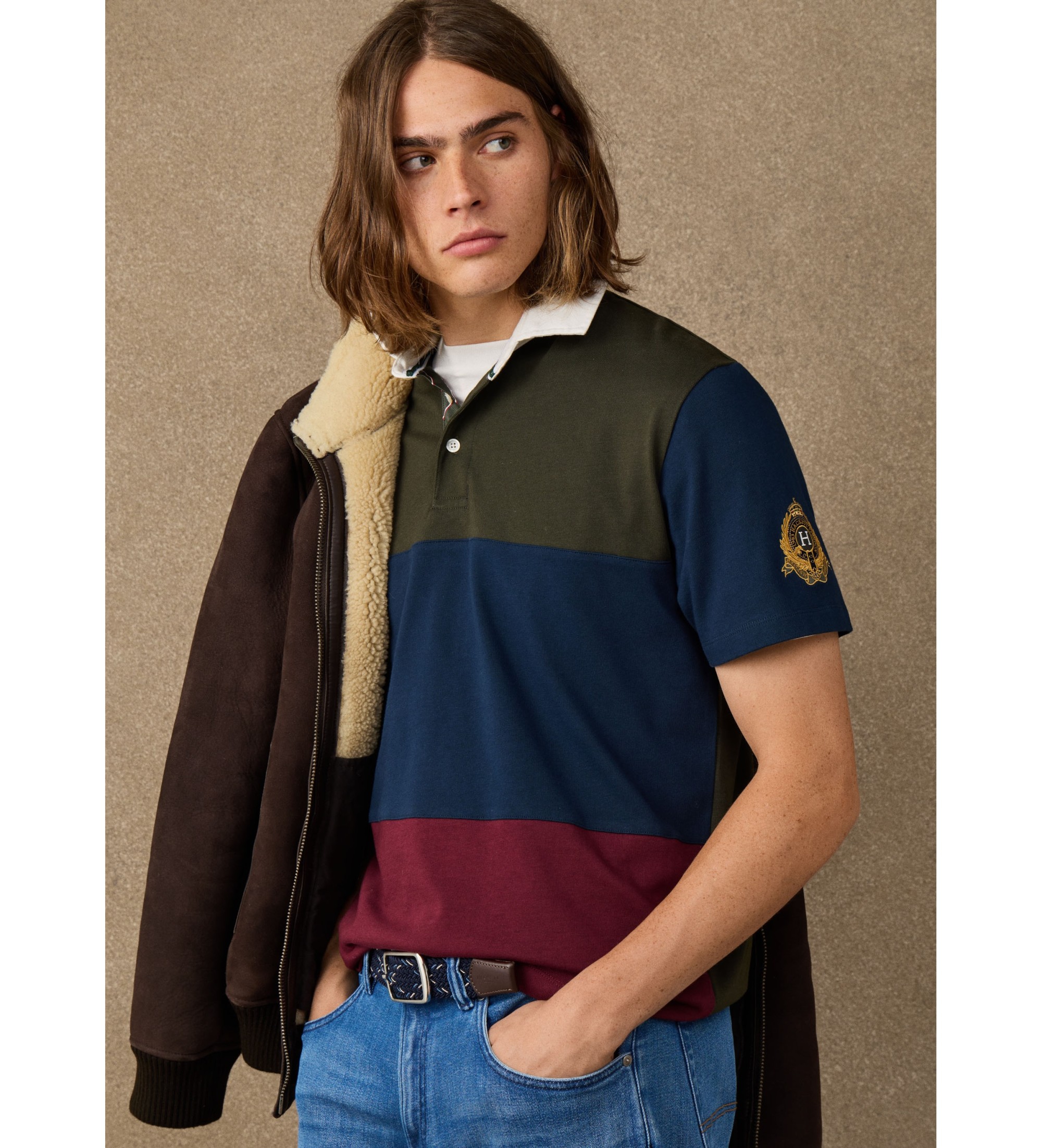 Hackett London Polo rugby Patch multicolor