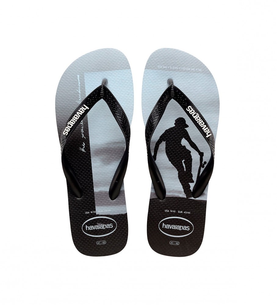 Havaianas Hype black flip-flops