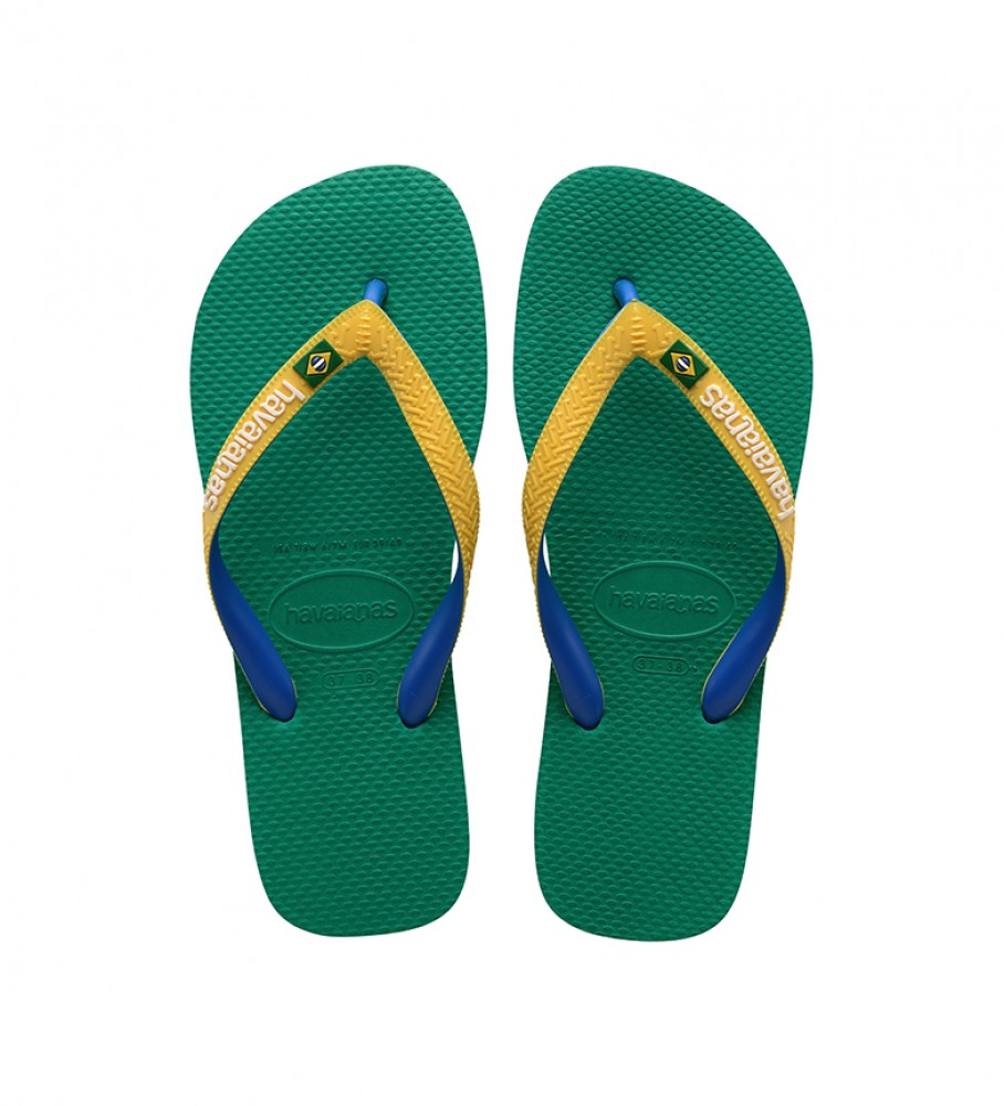Havaianas Chanclas Brasil Mix Treopical verde