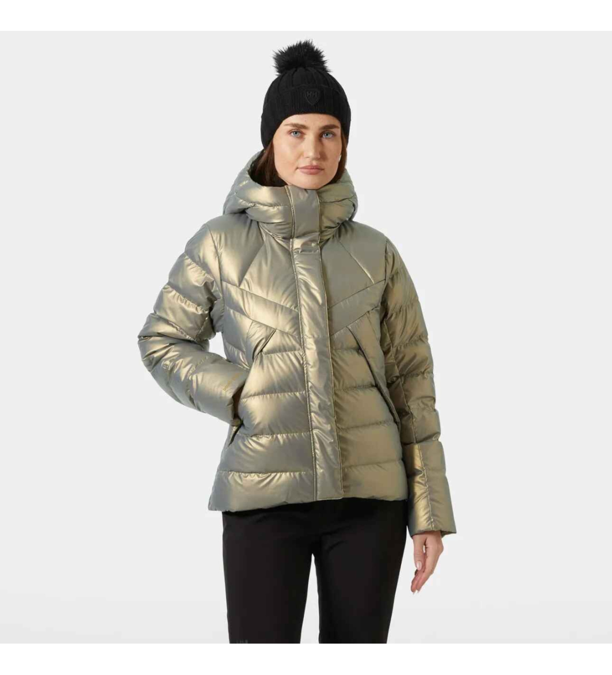 Helly Hansen Winter Bliss Donzen Jas goud  Helly Hansen Winter Bliss Donzen Jas goud
