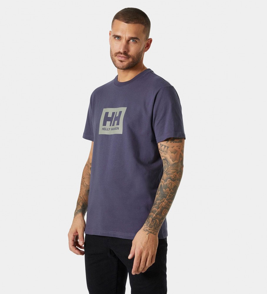 Helly Hansen Camiseta Box lila