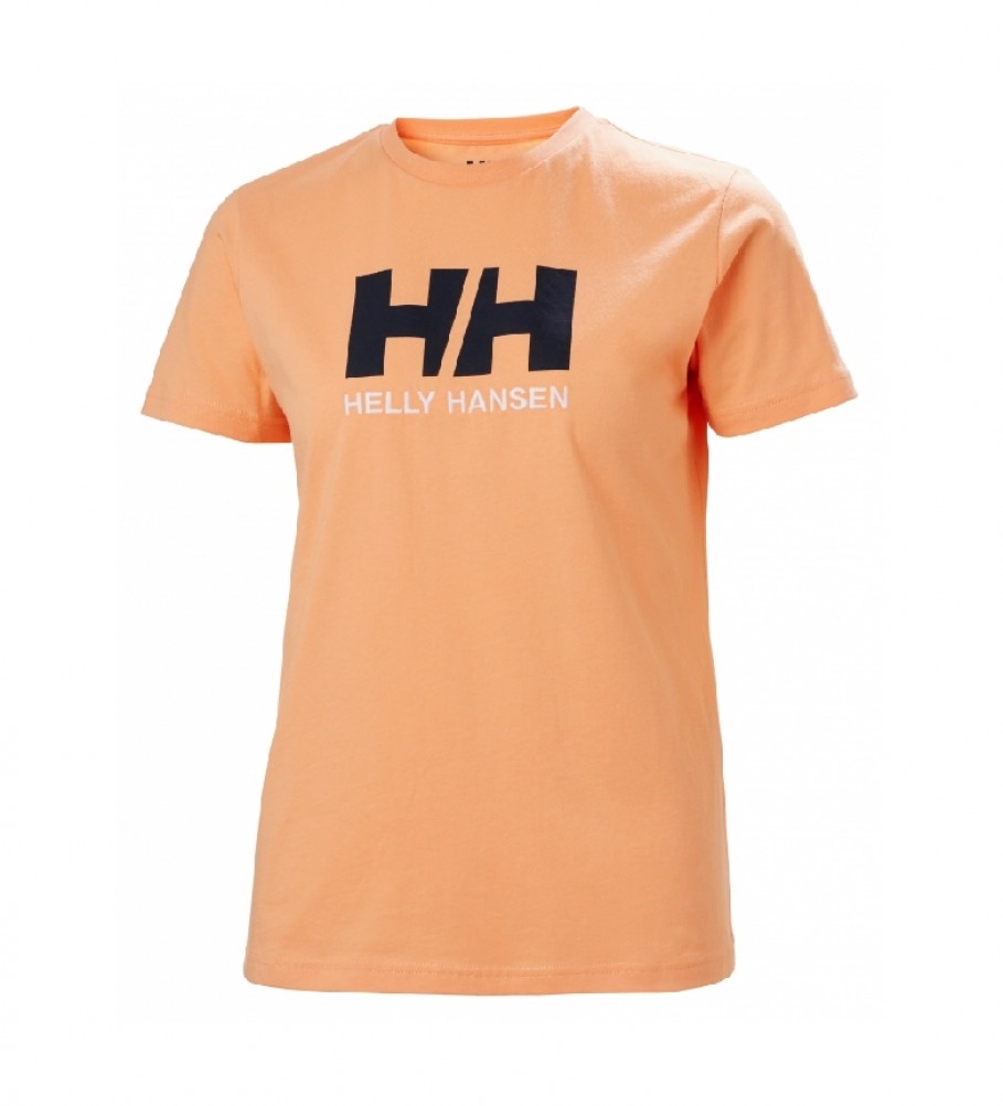 Magliette Helly Hansen W Hh Logo T-Shirt Nimbus Cloud Melange