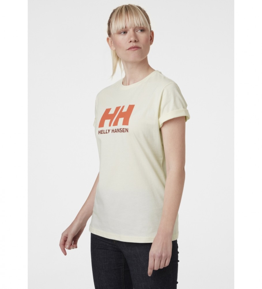Helly Hansen T-shirt W Logotipo HH amarelo