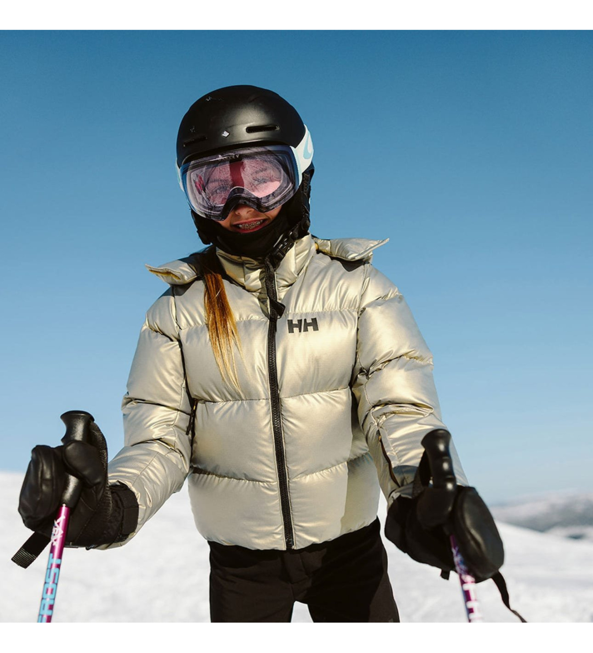 Helly Hansen Jacket Nora Puffy gold Esdemarca Store fashion