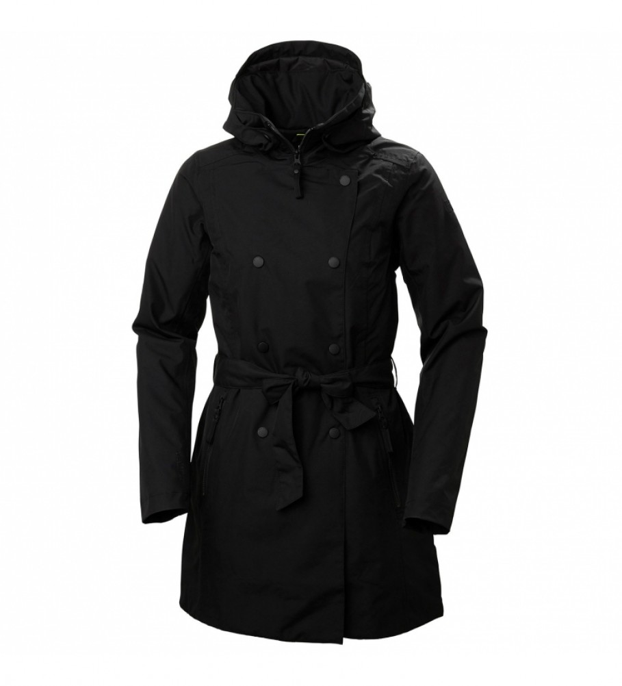 Helly Hansen Welsey II Trench Insulated trench coat black 
