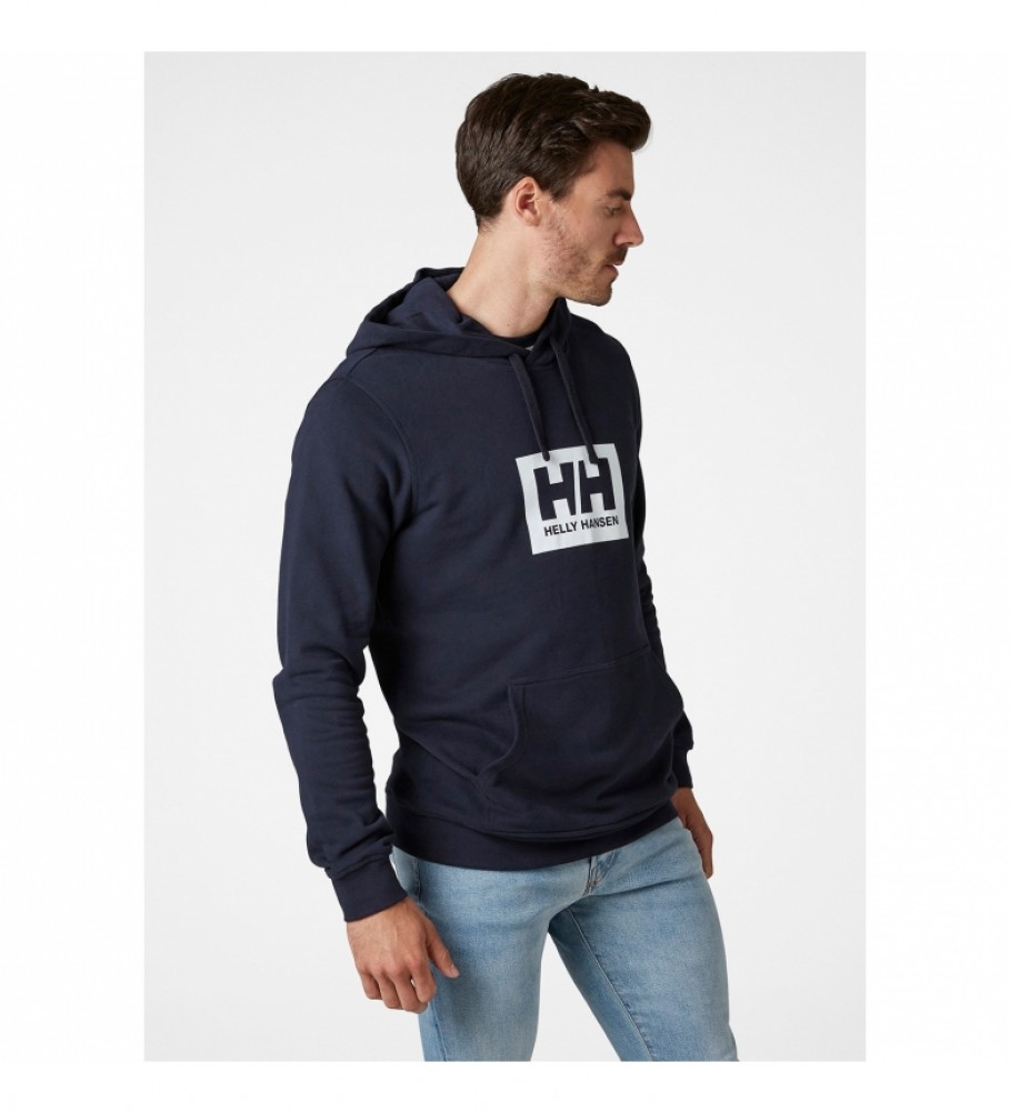 Helly Hansen Sweatshirt HH Box Hoodie navy