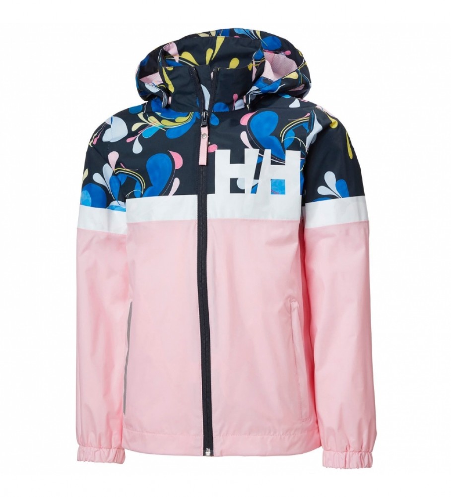 Helly Hansen Rain jacket JR Active Rain pink