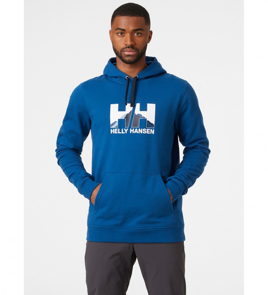 Helly Hansen Nord Graphic sweatshirt blue