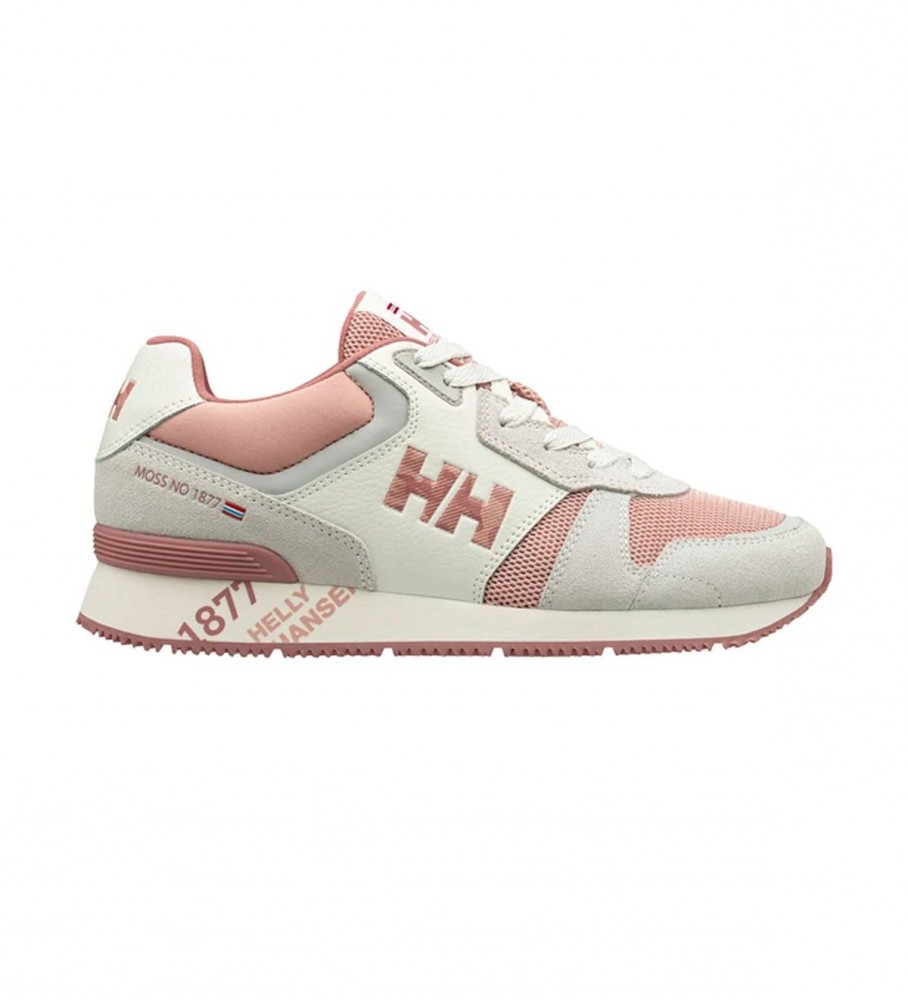 Helly Hansen Sneakers Anakin in pelle rosa, bianche