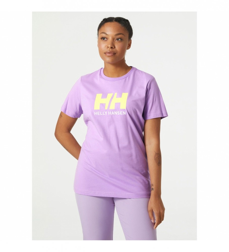 Helly Hansen Logo T-shirt lilac