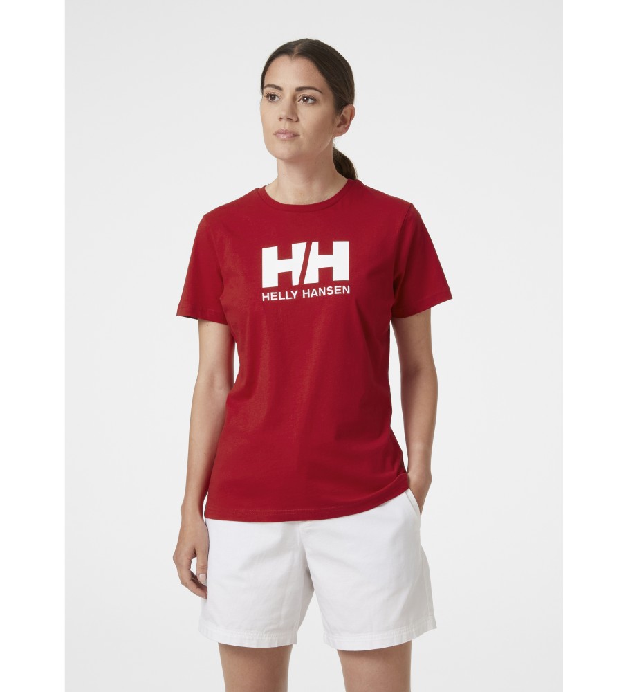 Helly Hansen W Hh Logo T-shirt red
