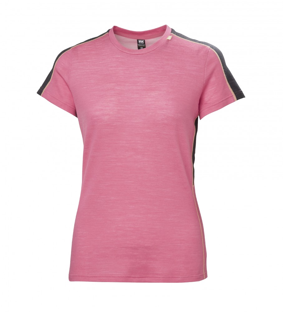 Helly Hansen T-shirt rosa Lifa Merino