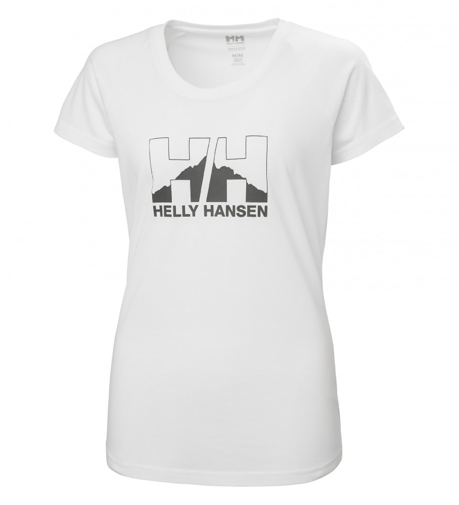 Helly Hansen T-shirt W Nord Graphic Drop blanc