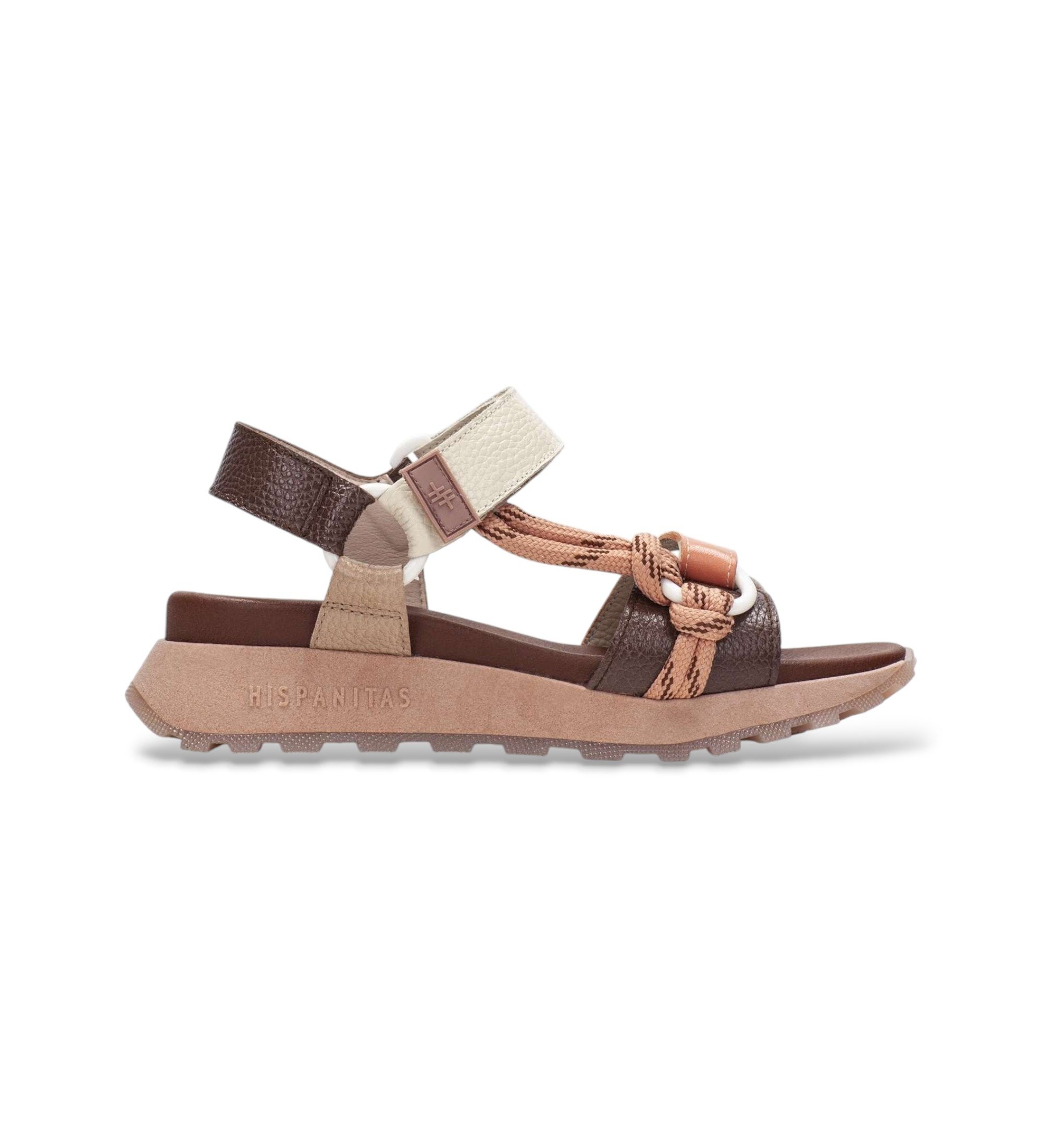 Hispanitas Ambar brown sandals