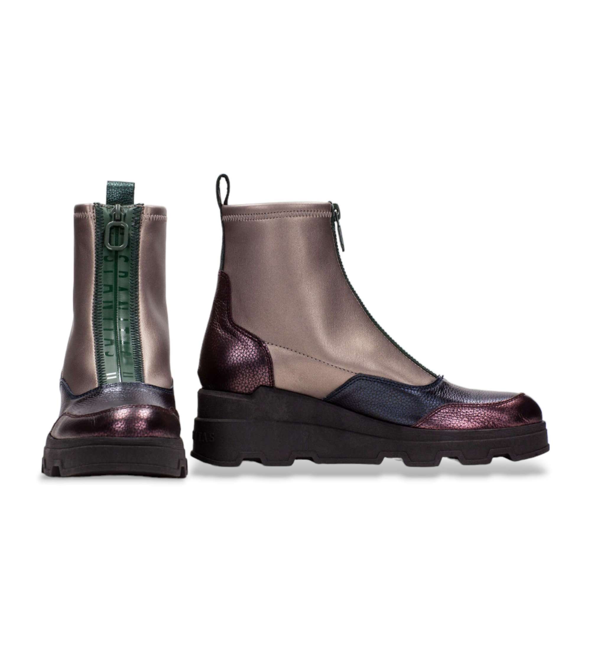 Dipper Bottes Ugg CompensÃ©es Hispanitas Bottines En Cuir Avec