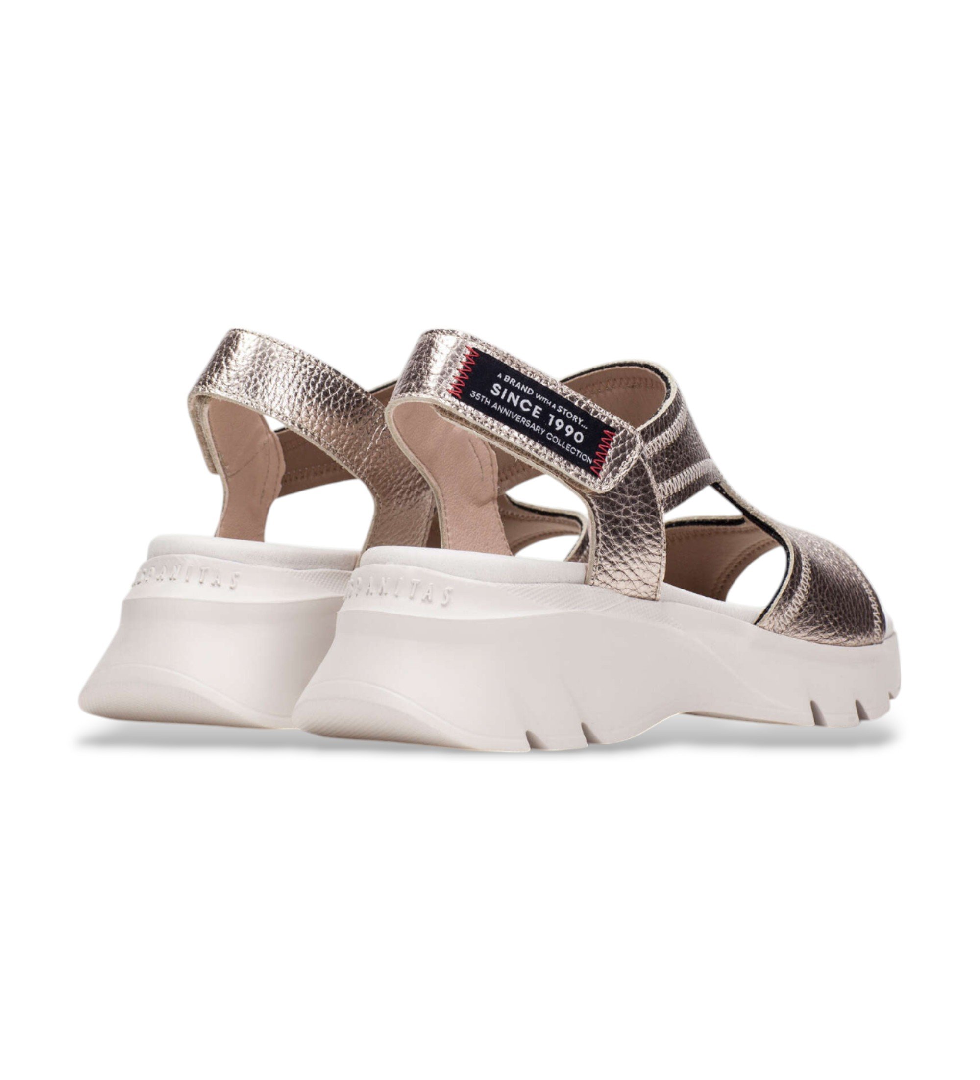Hispanitas Gyldne Dakar-sandaler