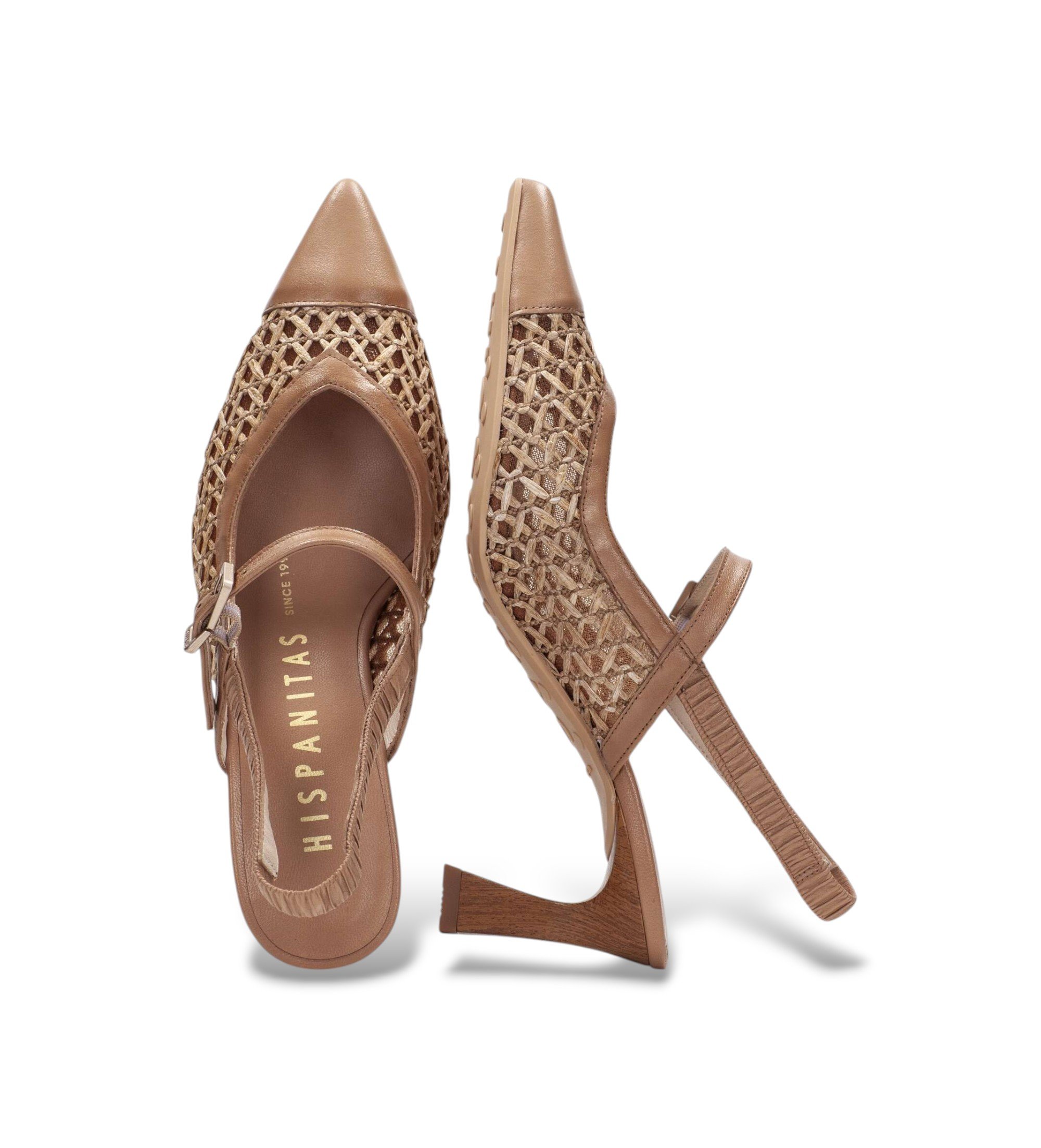 Hispanitas Zapatos Giorgia marrón