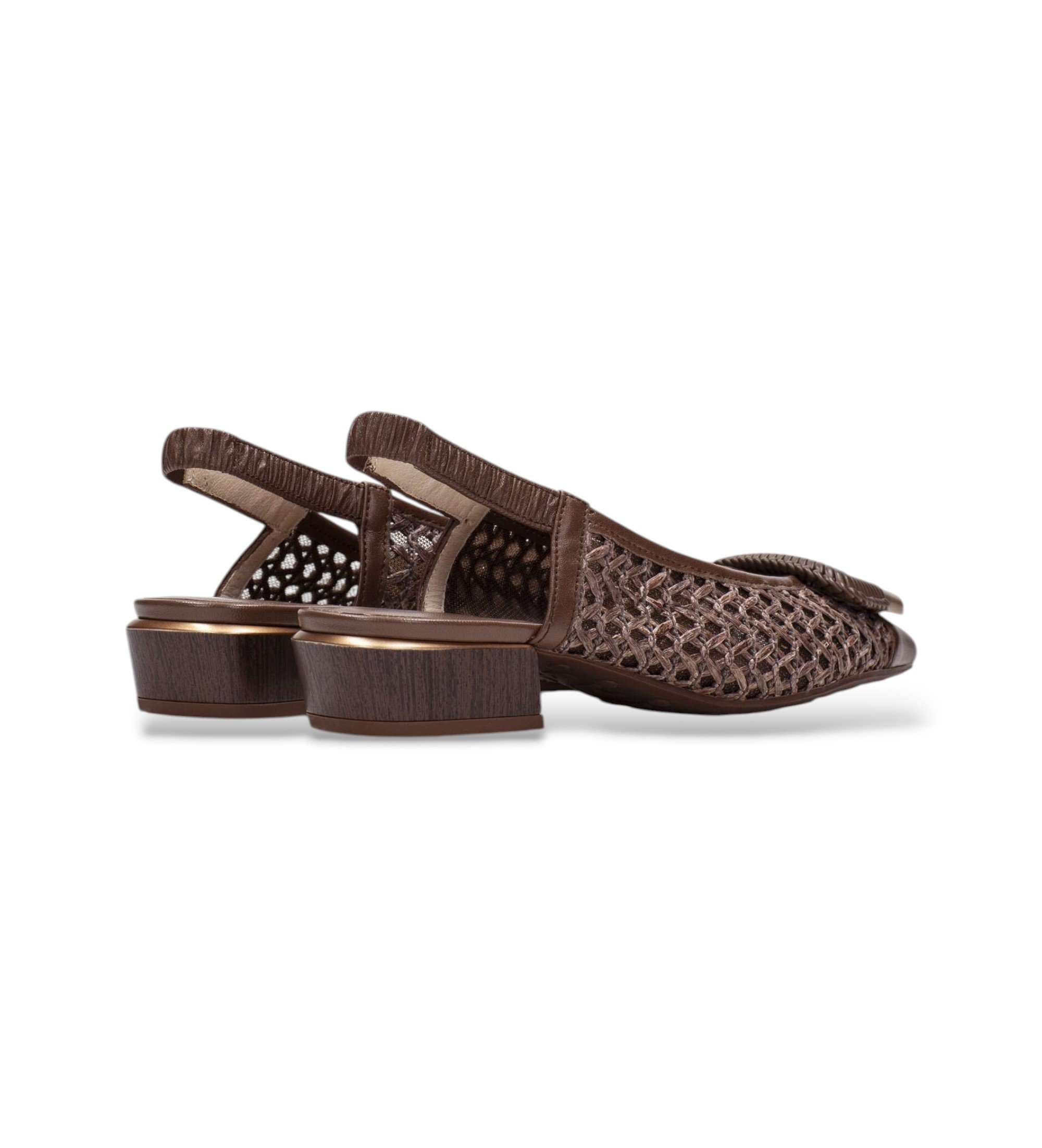 Hispanitas Zapatos Azucena marrón