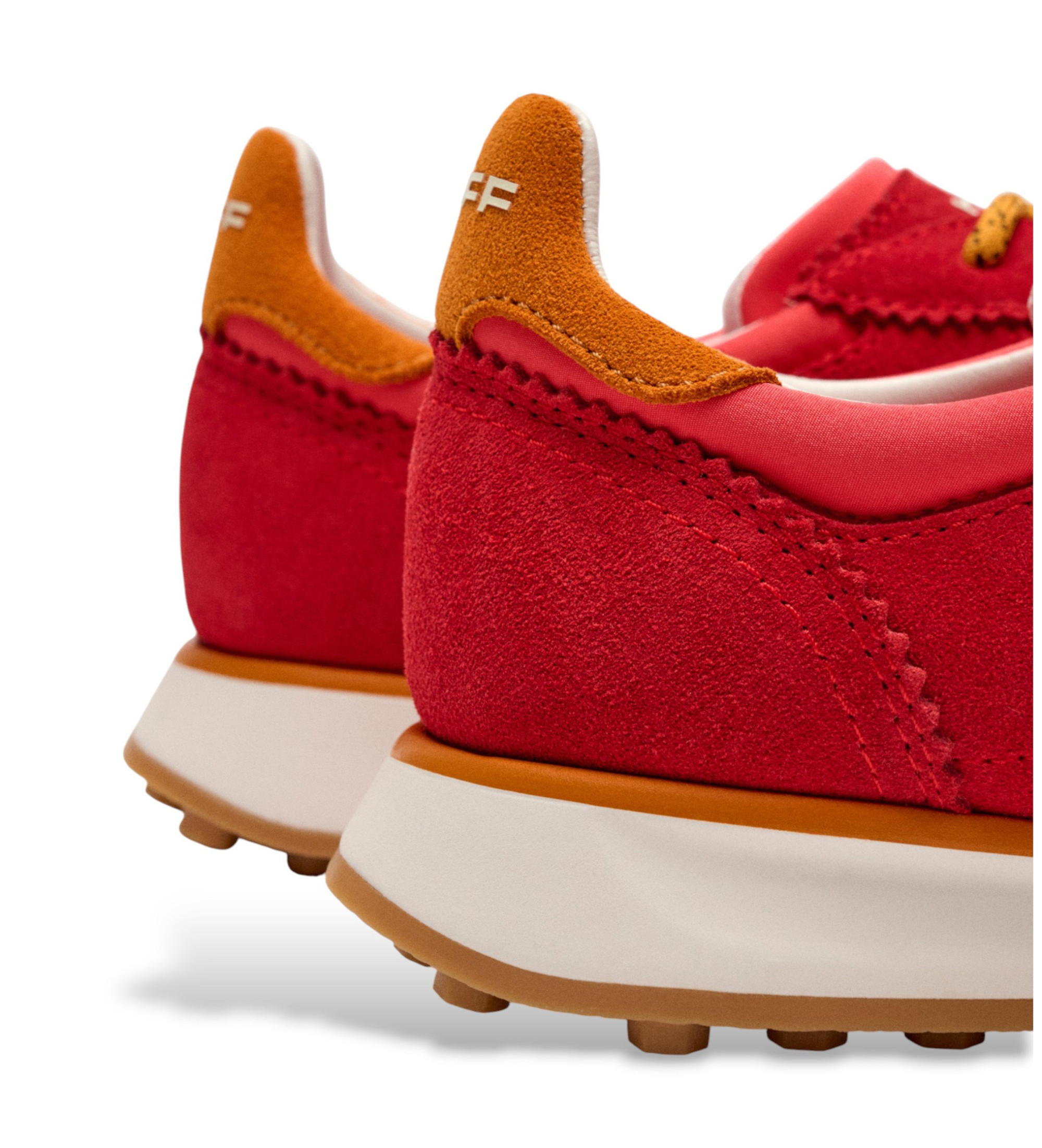 HOFF Bridge Mkii usnjene superge rdeče barve