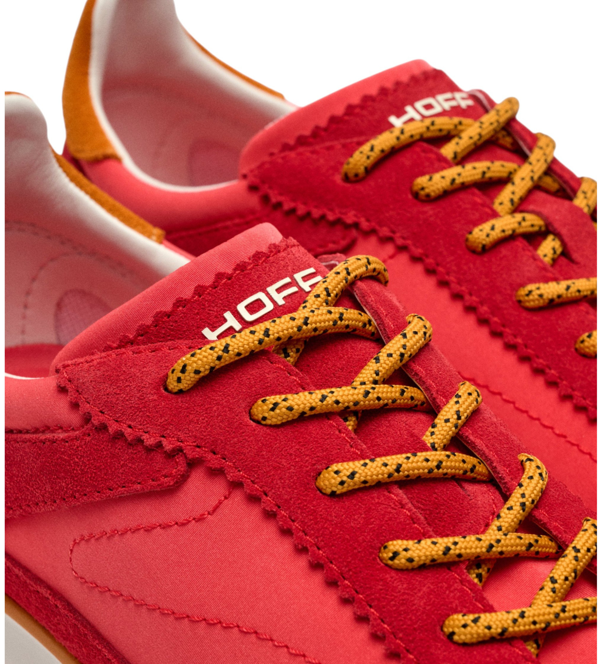 HOFF Bridge Mkii usnjene superge rdeče barve