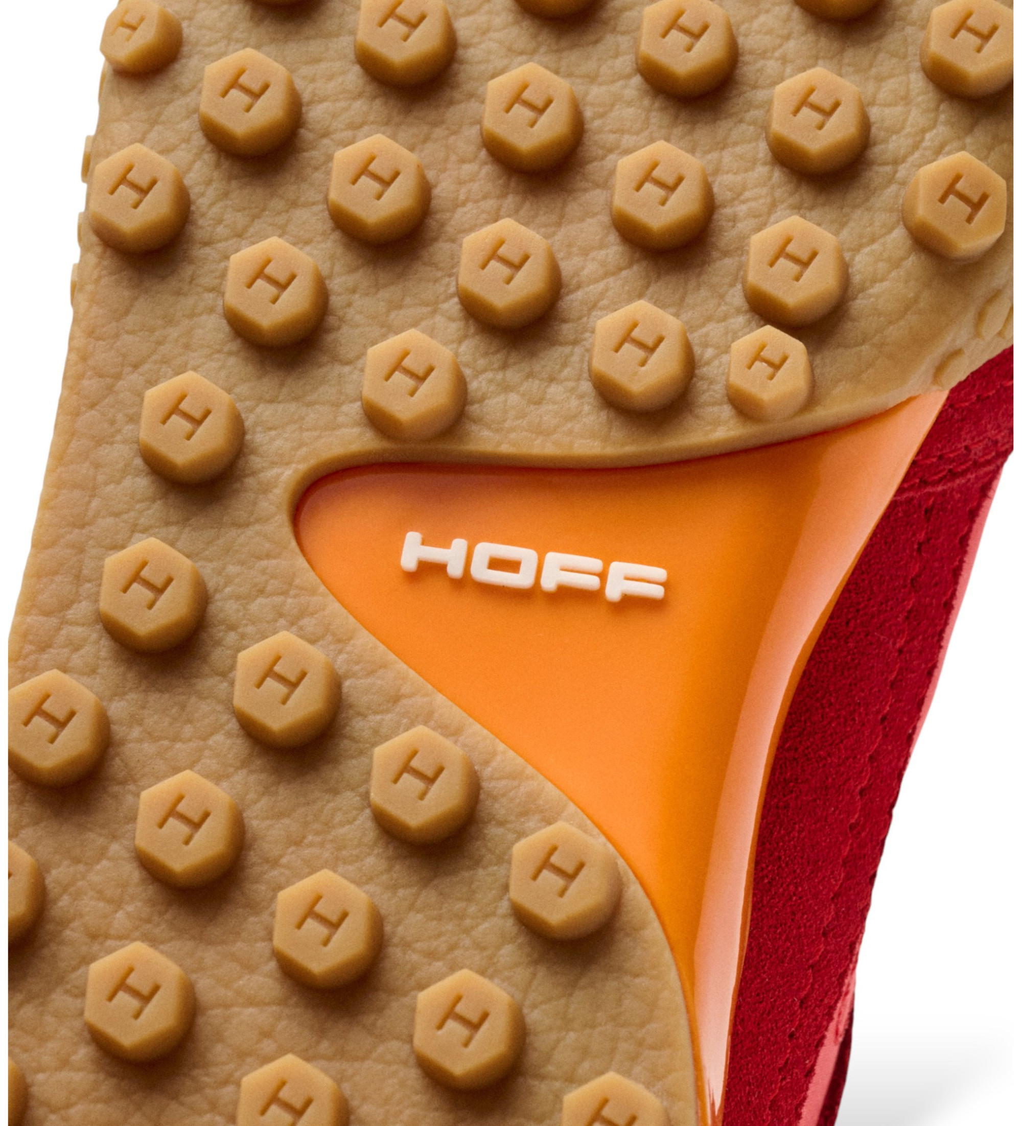 HOFF Bridge Mkii usnjene superge rdeče barve