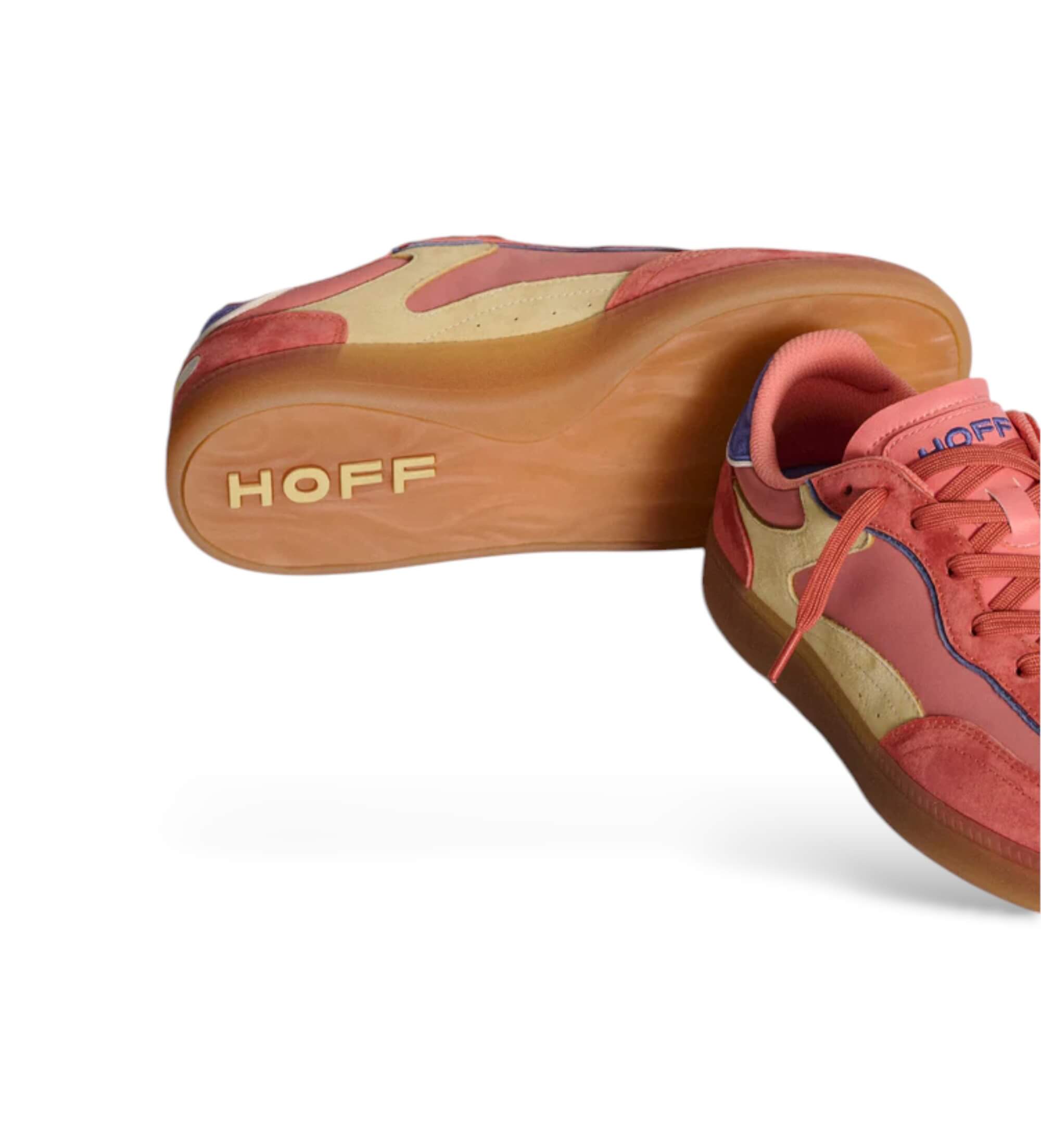 HOFF Park Leather Sneakers Pink