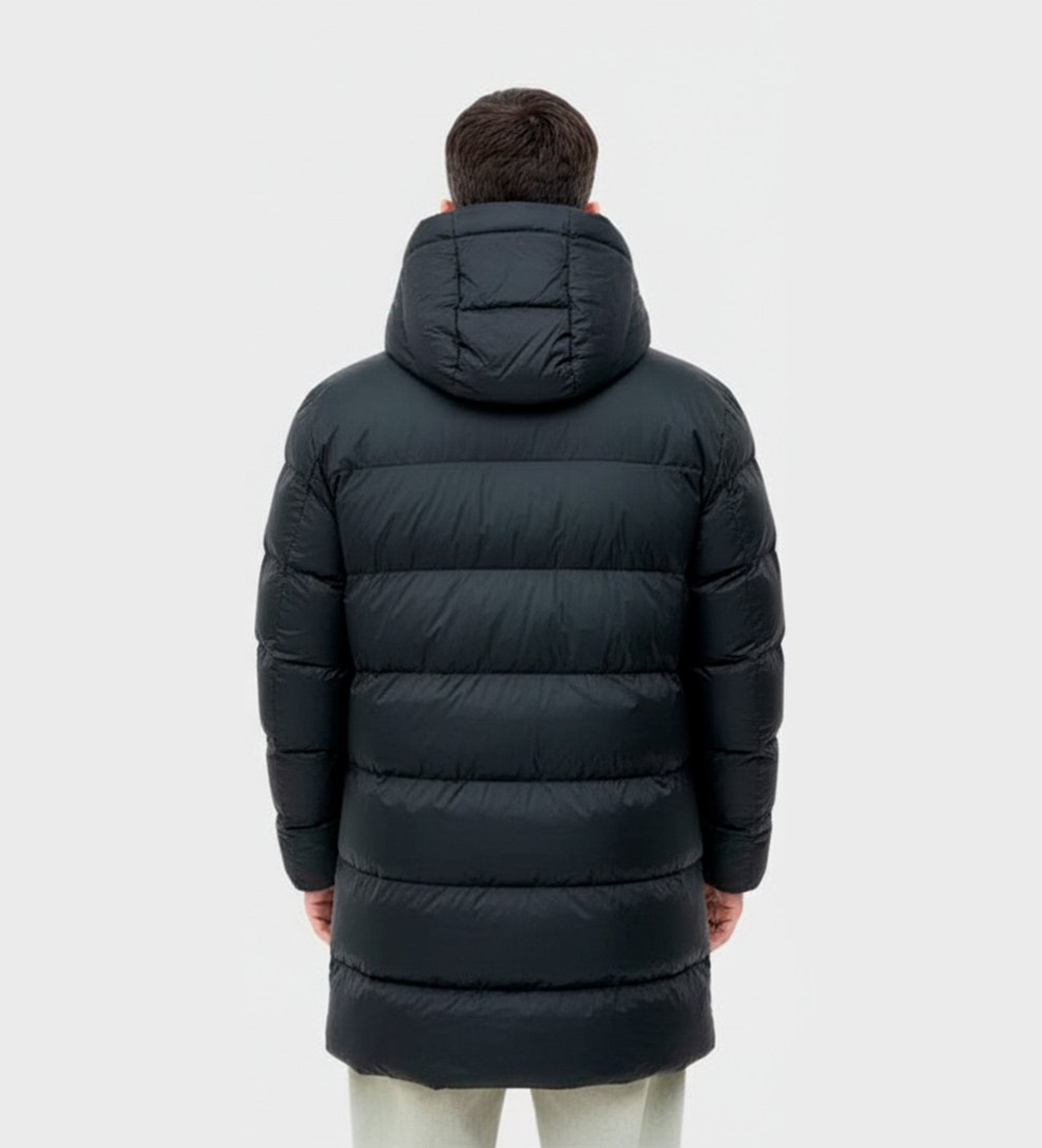 HUGO Mati Mantel schwarz HUGO Mati Mantel schwarz